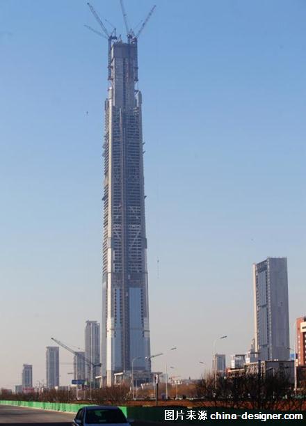 中国结构第一高楼突破500米 创多项世界之